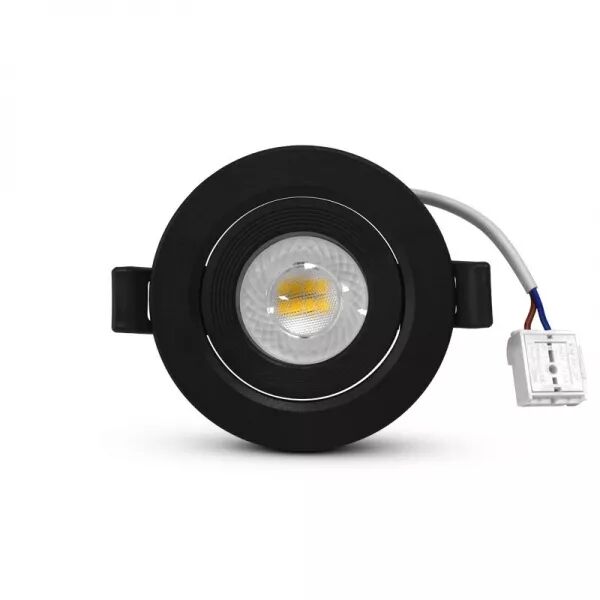 CARAT II SPOT DIAM 90MM NOIR 5W 4000K DIM + CONNECT