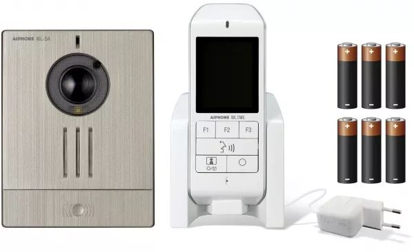 Carillon vid�o sans fil DECT avec 6 batteries incluses (WL11B)