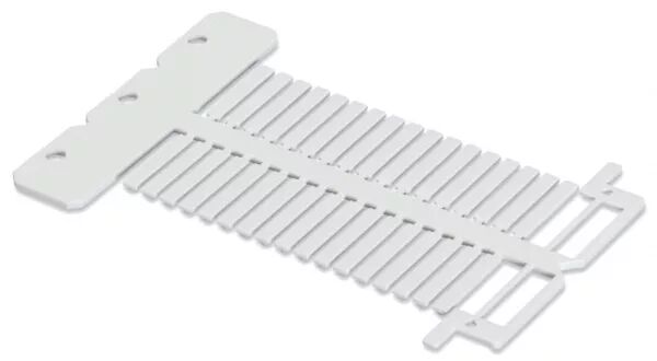 CARTE DE 34 REP�RES POUR FILERIE / DIM: 23X4