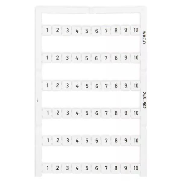 Carte rep�rage mini rapide WSB 10 Bandes de \'1 � 10\' (248-502)