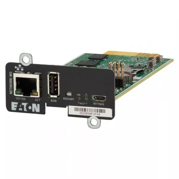 Carte r�seau Gigabit cybers�curis�e pour onduleur Eaton (NETWORK-M3)