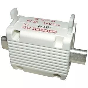 Cartouche fusible � couteaux taille 00 AD 60A - 6943513 (P243)