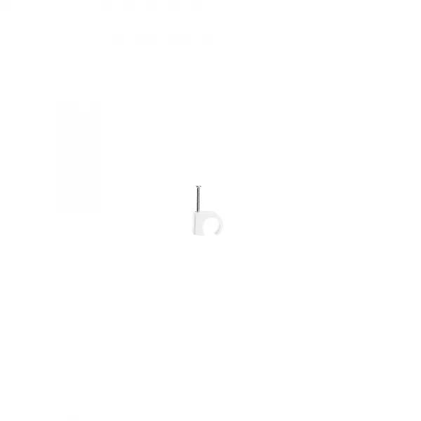 CAVALIERS MULTIFIX X 100 - SOUPLES - POUR C�BLE �7MM � �10 MM - BLANC