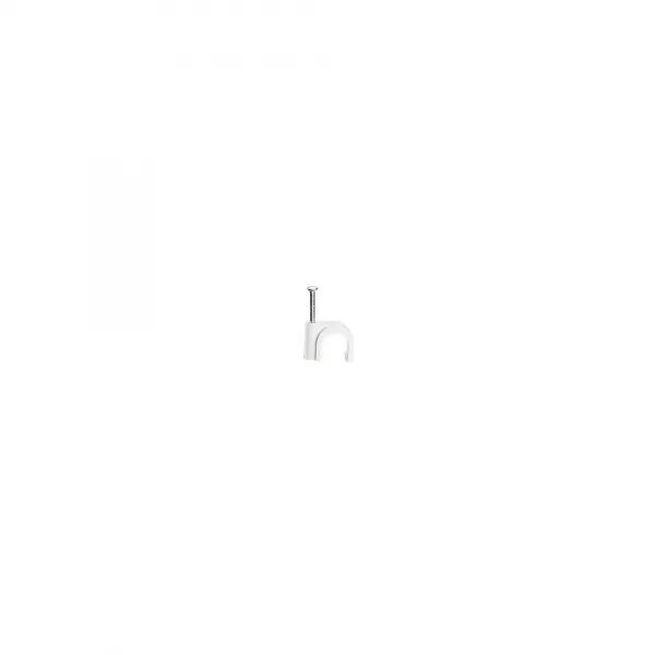 CAVALIERS MULTIFIX X 20 - SOUPLES - POUR C�BLE �10MM � �14 MM - BLANC
