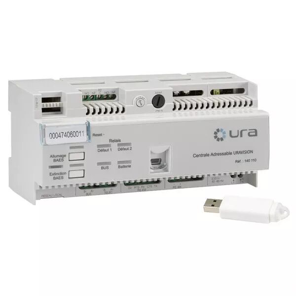 Centrale Uravision + logiciel pour BAES Adressable (140110)