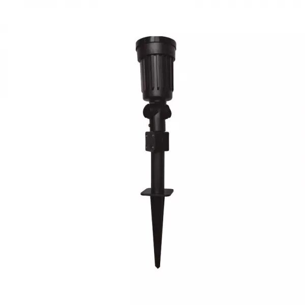 �ILLET PROJECTEUR PIQUET 1 X PAR38 NOIR IP54 PC
