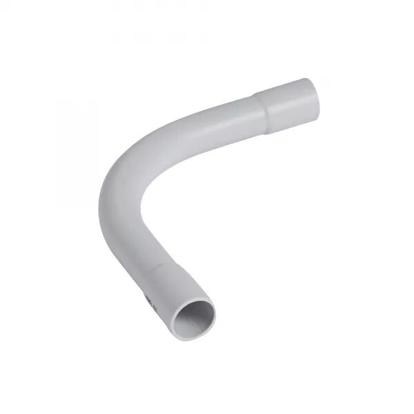 CINTRE GRAND RAYON 90� IP44 �16MM ET RAYON 55MM - GRIS RAL7035