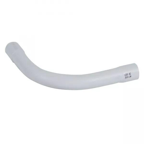 CINTRE GRAND RAYON 90� IP44 �20MM ET RAYON 70MM - GRIS RAL7035