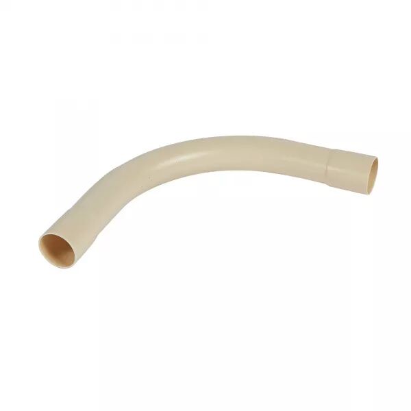 CINTRE GRAND RAYON 90� IP44 �32MM ET RAYON 125MM - SABLE RAL1015