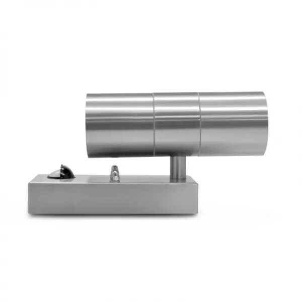 CLAIRETTE D/I APPL 2 X GU10 CYLINDRIQUE + DETEC IP44 INOX 316L