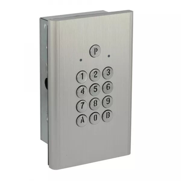 CLAVIER COD� COMPACT 2 RELAIS FINITION ARGENT