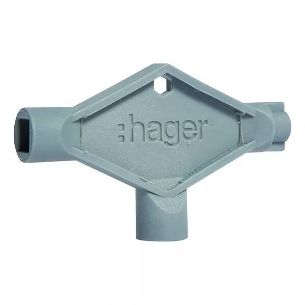 Cl� triangle + carr� + double barre pour armoire quadro+ (FZ850)