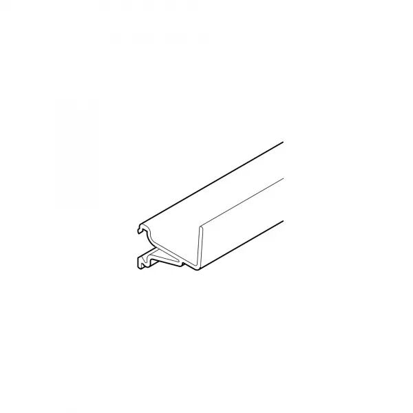 Cloison - Pour goulotte de distribution hauteur 80mm - PVC Blanc Artic