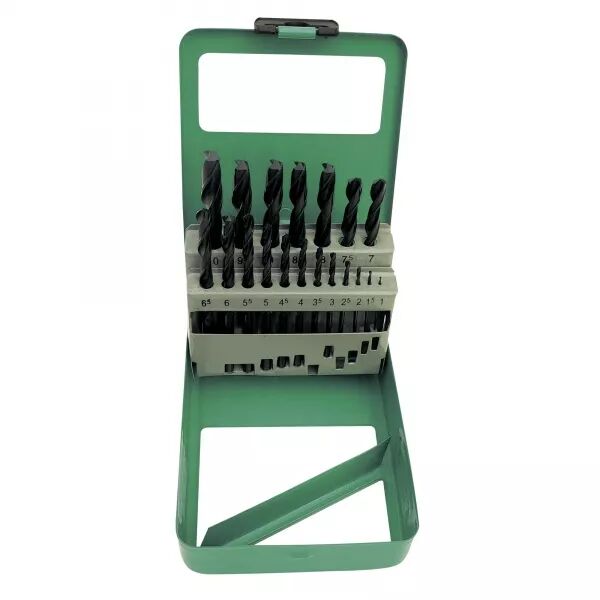 COFFRET 19 FORETS HSS, 1-10 MM.