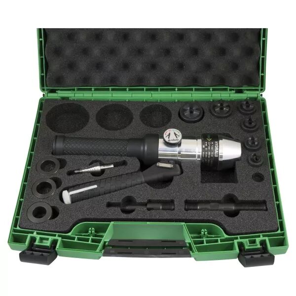 Coffret 6 poin�ons et matrices e-vo3+, PE 9 � 21, avec appareil hydraulique (011719)