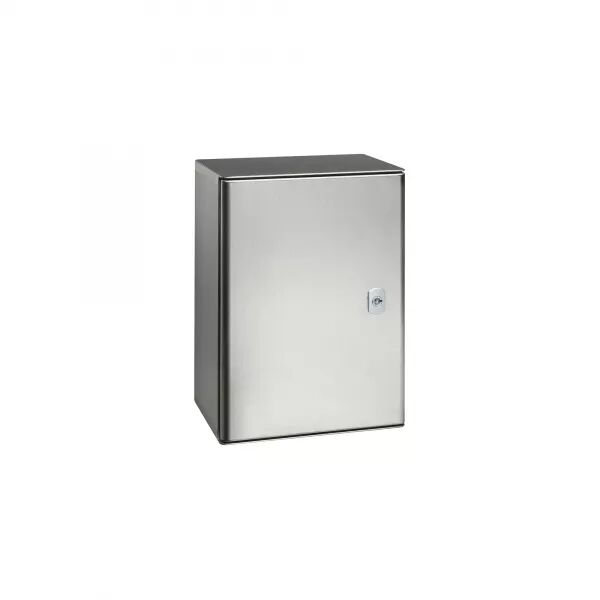 COFFRET ATLANTIC INOX 304L VERTICAL AVEC 1 PORTE IP66 IK10 - 400X300X200MM