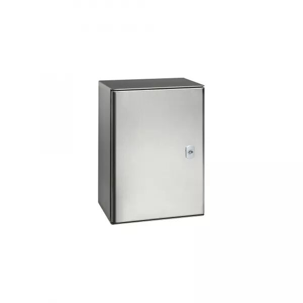 COFFRET ATLANTIC INOX 304L VERTICAL AVEC 1 PORTE IP66 IK10 - 500X400X200MM