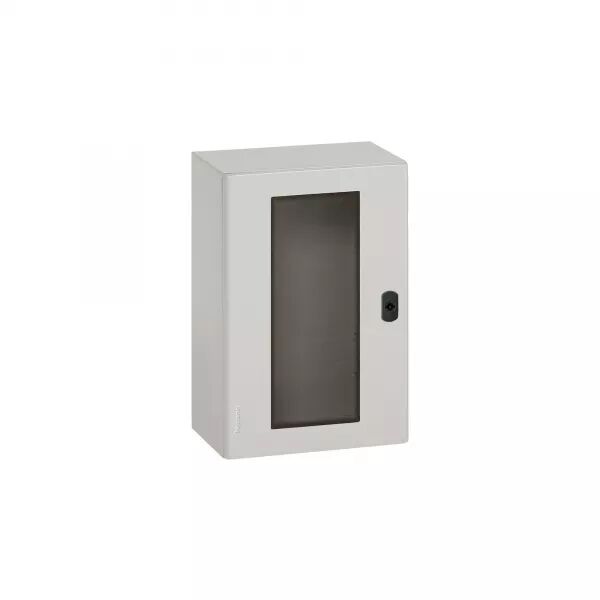 COFFRET ATLANTIC M�TAL IP66 IK10 RAL7035 - PORTE VITR�E 1200X800X400MM ET PLAQUE
