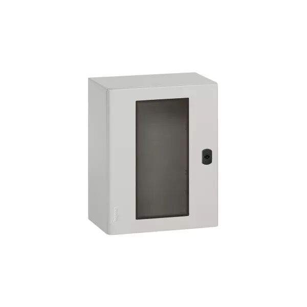 COFFRET ATLANTIC M�TAL IP66 IK10 RAL7035 - PORTE VITR�E 700X500X250MM ET PLAQUE