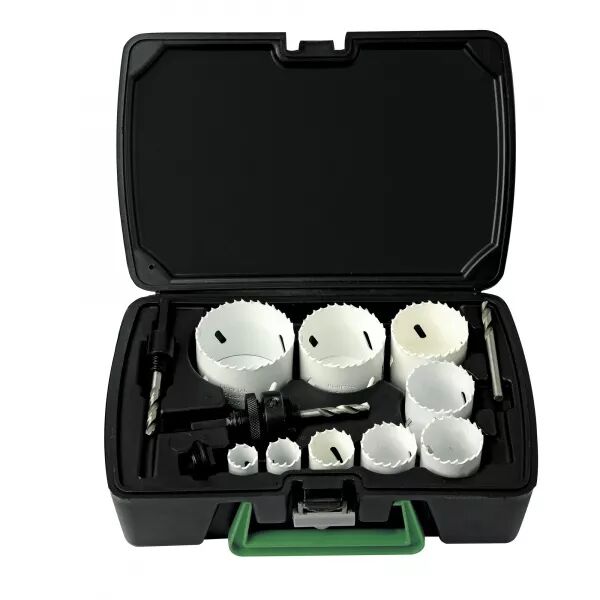 COFFRET DE 9 SCIES TR�PANS COBALT 19-22-29-35-38-44-51-57-64 MM AVEC ARBRES