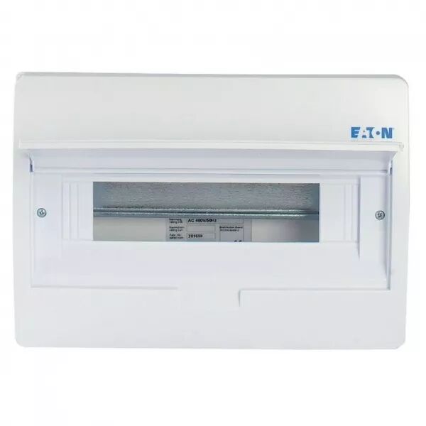 Coffret en saillie IP40, 1 rang�e, 18 mod, porte blanche (281692)