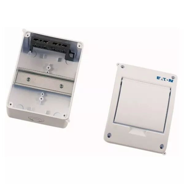 Coffret en saillie IP40, 1 rang�e, 5 mod, porte blanche (281649)