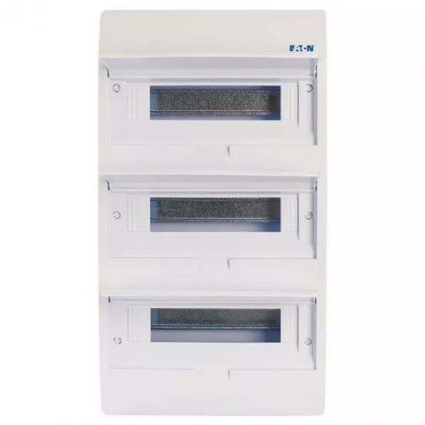 Coffret en saillie IP40, 3 rang�es, 36 mod, porte blanche (284642)