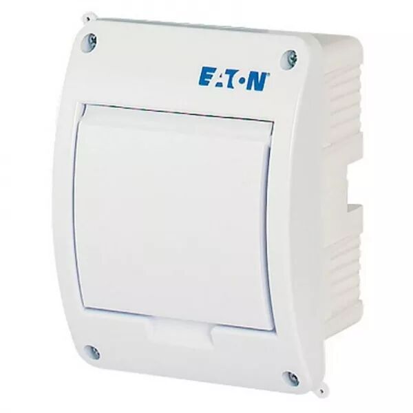 Coffret encastr� IP40, 1 rang�e, 5 mod, porte blanche (281696)