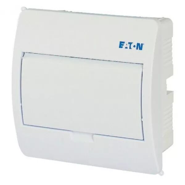 Coffret encastr� IP40, 1 rang�e, 8 mod, porte blanche (281697)