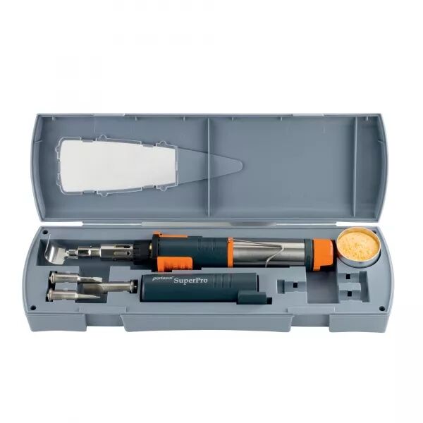 COFFRET FER � SOUDER � GAZ EN COFFRET, 25-130W, AVEC PANNES, SUPPORT ET �PONGE