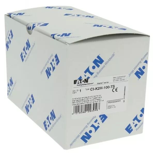 Coffret isolant, HxLxP=160x100x100mm, +profil�-support (229304)