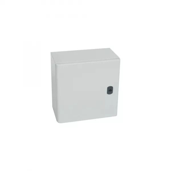 COFFRET METAL ATLANTIC VERSION CARR�E 1 PORTE 300X200X160MM ET PLAQUE