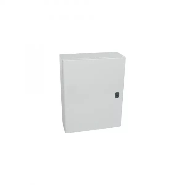 COFFRET METAL ATLANTIC VERSION VERTICAL 1 PORTE 500X400X160MM AVEC PLAQUE