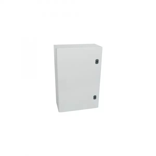 COFFRET METAL ATLANTIC VERSION VERTICAL 1 PORTE 600X400X200MM AVEC PLAQUE