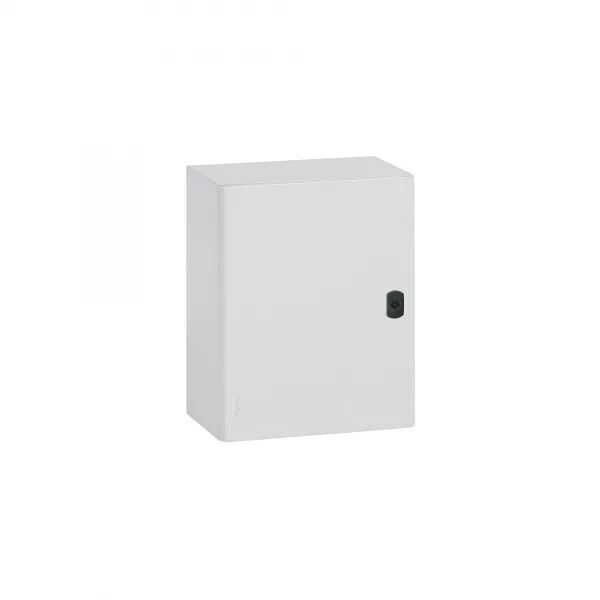 COFFRET METAL ATLANTIC VERSION VERTICAL 1 PORTE 600X500X200MM AVEC PLAQUE