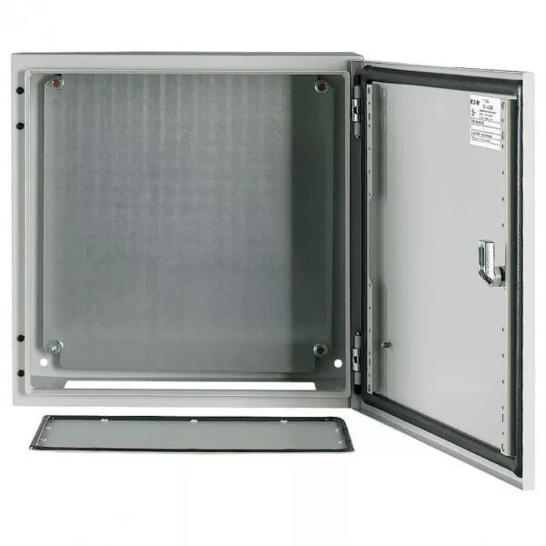 Coffret mural, +platine de montage, HxLxP=400x400x200mm (111684)