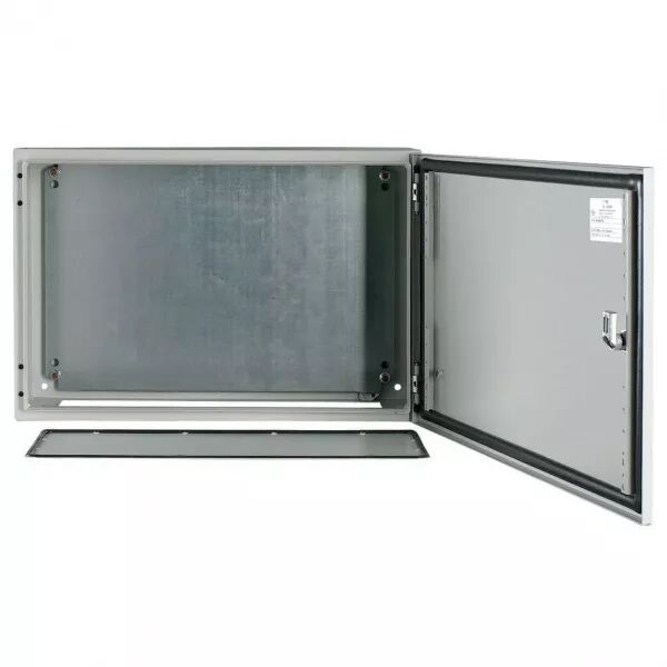 Coffret mural, +platine de montage, HxLxP=400x600x200mm (111685)