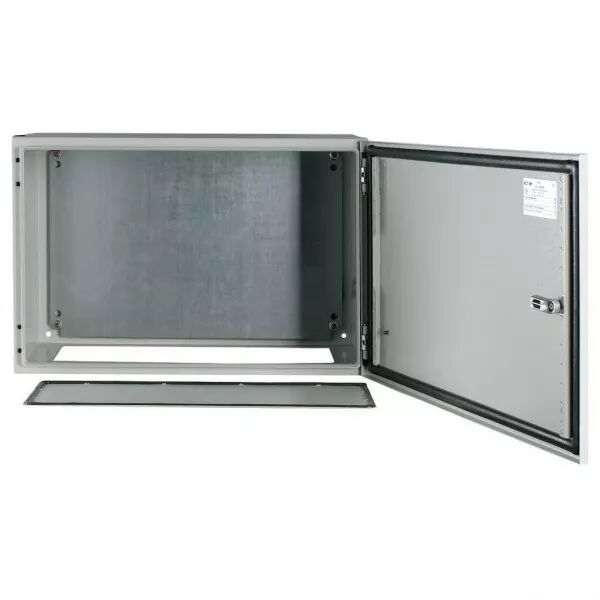 Coffret mural, +platine de montage, HxLxP=400x600x300mm (111687)