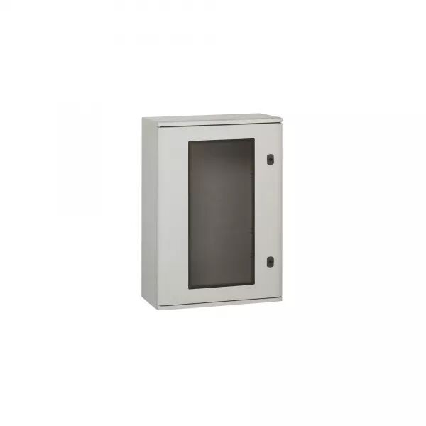 COFFRET POLYESTER MARINA IP66 IK10AVEC PORTE VITR�E - 1020X810X300MM - RAL7035