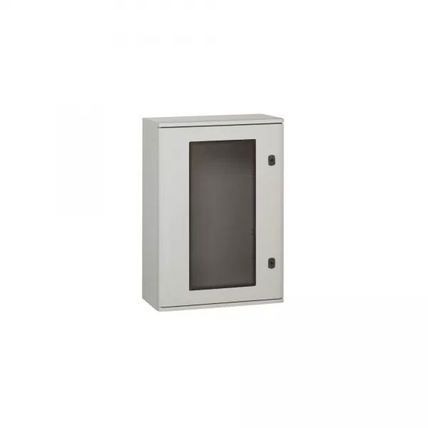 COFFRET POLYESTER MARINA IP66 IK10AVEC PORTE VITR�E - 720X510X250MM - RAL7035