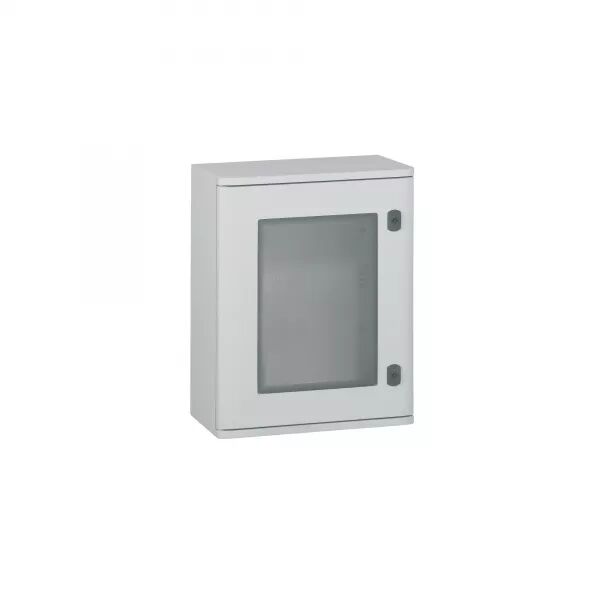 COFFRET POLYESTER MARINA IP66 IK10AVEC PORTE VITR�E - 820X610X300MM - RAL7035
