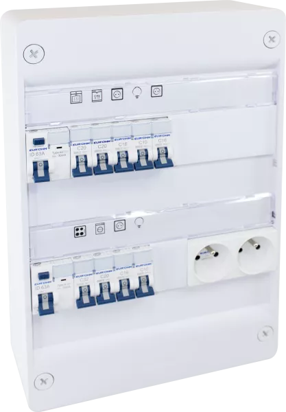 coffret RX 13m 2R mont�-cabl� (19421)