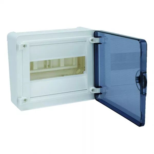 Coffret saillie 8 M porte transp. (VS108TR)