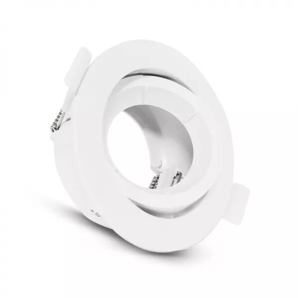 COLLERETTE 1/4 DE TOUR SUPPORT DE SPOT DIAM 90MM BLC ORIENT PC