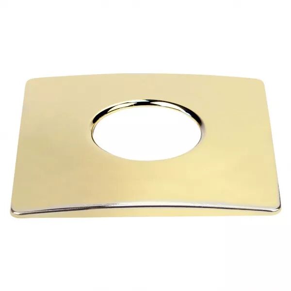 Collerette aimant�e carr�e pour EF6, couleur : dor� (11012)