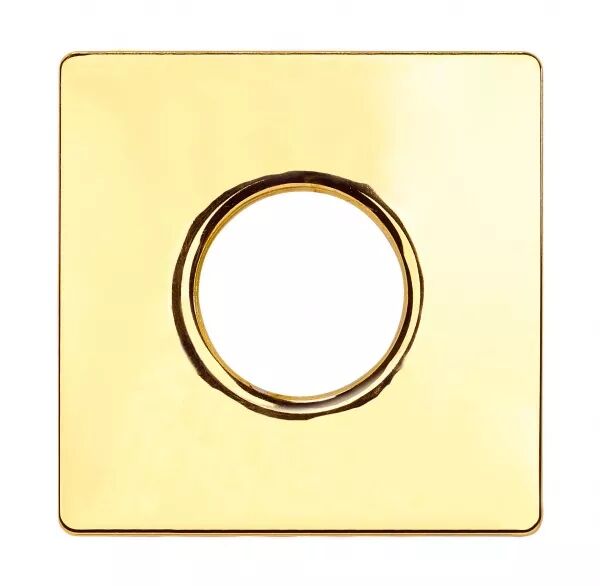 COLLERETTE AIMANT�E CARR�E POUR EF6, COULEUR : DOR�