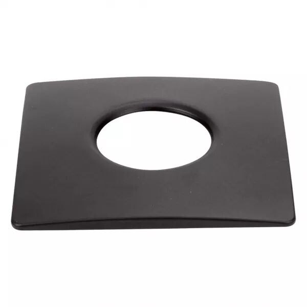 Collerette aimant�e carr�e pour EF6, couleur : noir (11011)