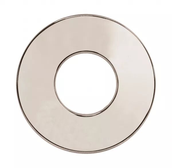 COLLERETTE AIMANT�E RONDE POUR EF6, COULEUR : CHROM�