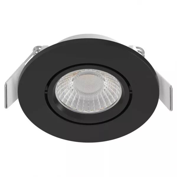 Collerette clipsable pour encastr� EDOS, couleur : noir (11061)
