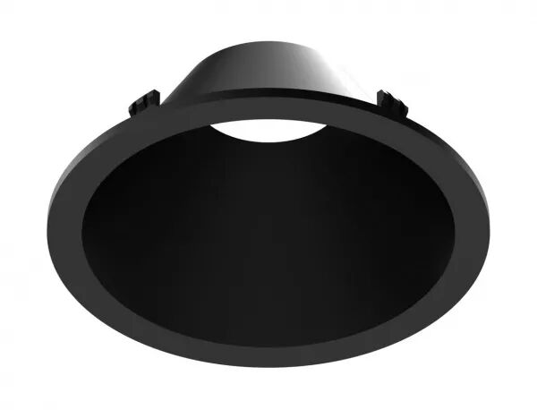 COLLERETTE M�TAL AIMANT�E POUR ENCASTR� EF4, RONDE, COULEUR : NOIR OIR
